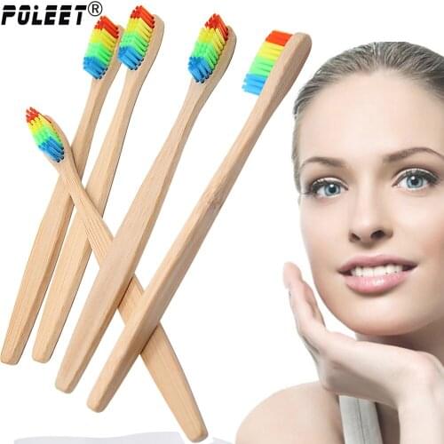 Бамбуковые зубные щетки Poleet China At AliExpress