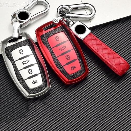 TPU Leather Remote Car Key Case For Great Wall Haval/Hover H6 H7 H4 H9 F5 F7 H2S Holder Key Case Remote Car Accessorie