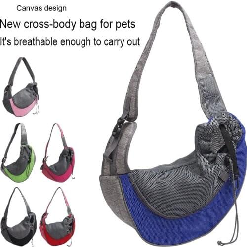 Pop It Pet Bag Cat Ventilation All Seasons Travel Outdoors Portable Single Shoulder Breathable Mesh Pet Backpack Dog Accessories