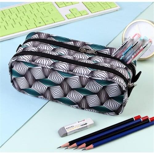Pencil Cases Case Pencilcase Estuche Korean Stationery For School 2021 Supplies Organizer Trousse Papelaria Cute Big Pen Bags