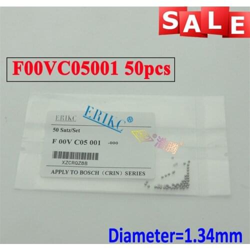 ERIKC F 00V C05 001 Common Rail Steel Balls For 120 Sreies Injector F00VC05001 Fuel Engine Injection Repair Ball Diameter=1.34mm