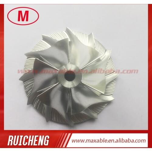K04 5304-123-2032 34.53/50.96mm 6+6 blades turbo billet/milling/aluminum 2618 compressor wheel for 5303-970-0048