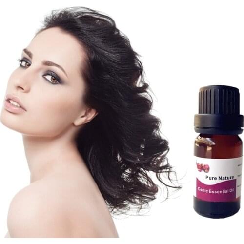 Chinese herbal medicine Nature Garlic Essential Oil control Anti-hair loss Repair damaged hair hydrated beauty hair care
