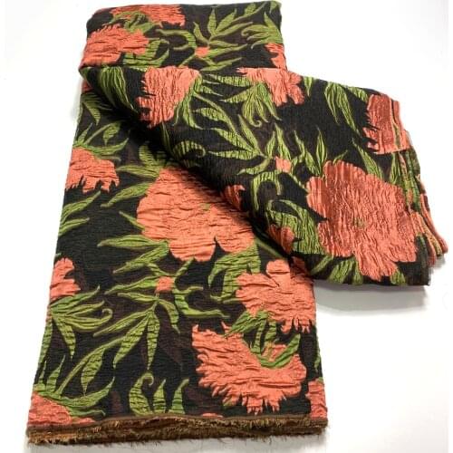 Brocade Laces Embroidery African Lace Fabric 2021 High Quality French Lace Fabric Jacquard Tissue For Wedding Party Sew VM5048