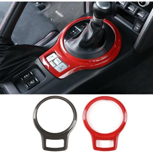 ABS Central Control Gear Shift Box Panel Cover Decorative Trim Fit for Toyota 86 Subaru BRZ 2012-2020 Interior Car Accessories
