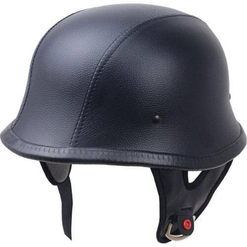 Motorcycle helmet vintage Unisex retro cascos para moto Scooter Cruiser Chopper Motorbike German Half Face Helmets