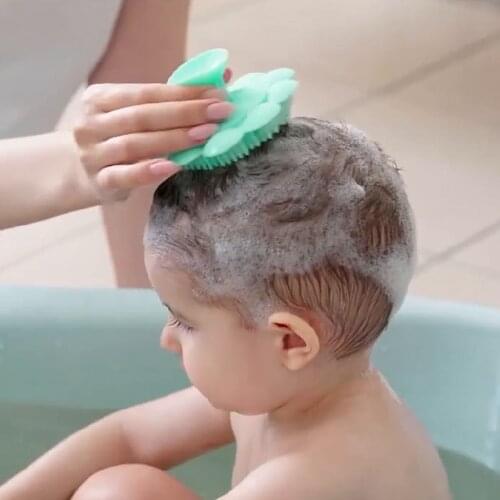 Baby Bath Kids Bath Brushes Shower Products Comfortable Soft Silicone Accessories Infant Children Rub Baby Rubbing Body Wash