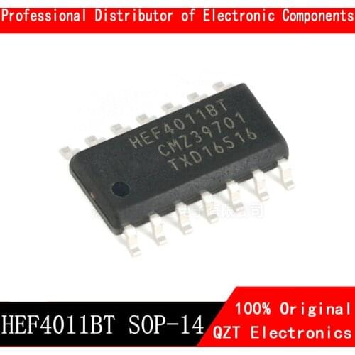10pcs/lot HEF4011BT HEF4011 SOP-14 SMD new original In Stock