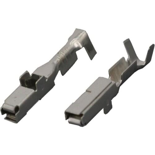 100 pcs car connector 2.2 series socket copper tin plated terminal dj621-2.2a