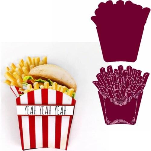 Mouth-watering Chips Metal Cutting Dies Delicious Chips Die Cuts For Card Making DIY Scrapbooking Album Decoration New 2019