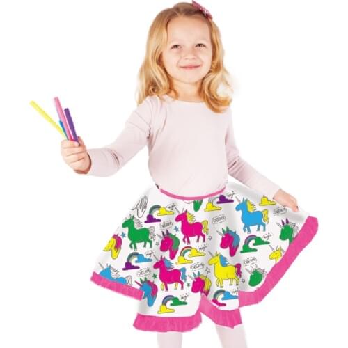 COLOR ME MINE DIY KIDS PARTY DRESS KIDS SKIRTS FOR COLORING MAKE YOUR OWN SKIRT FOR KIDS DIY BAG DIY SKIRT