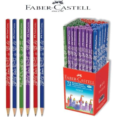 Faber Castell Cheerful Lead HB Pencil 12 Pieces