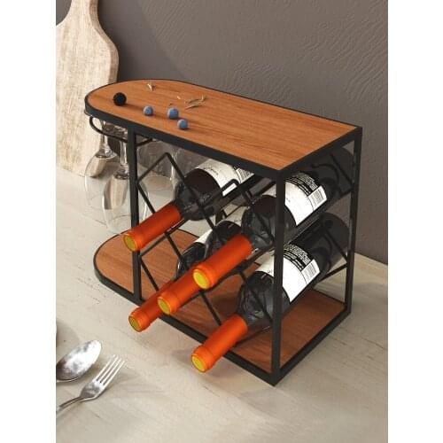 Space-Saving wine cup holder upside-down household goblet holder waterproof wine rack decoration wine bottle rack modern simple