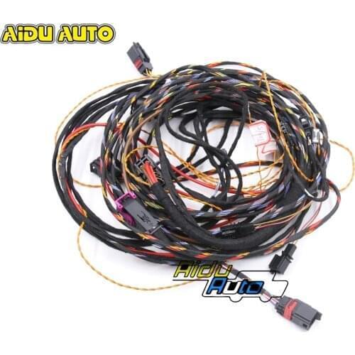 Trunk Power tailgate Tow Bar Electrics Kit Install harness Wire Cable For VW Passat B8 Variant