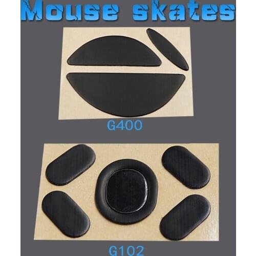 3M Mouse Skates for Logitech G100 G102 Pro G300 G300s G302 G303 G304 G305 G400 G400S MX518 G402 Gaming Mouse 0.6MM Replace foot