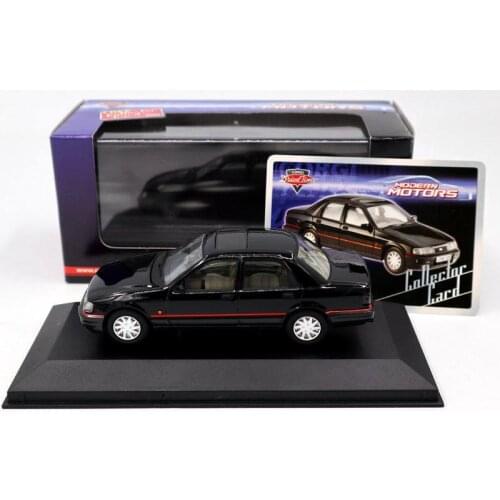 1:43 Corgi LLEDO Vanguards Ford Sierra Sapphire GLS Black VA09901 Diecast Models Toys Car Include Certificate