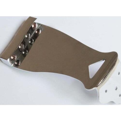 New chrome Tailpiece for electric guitar fit 4 strings bass