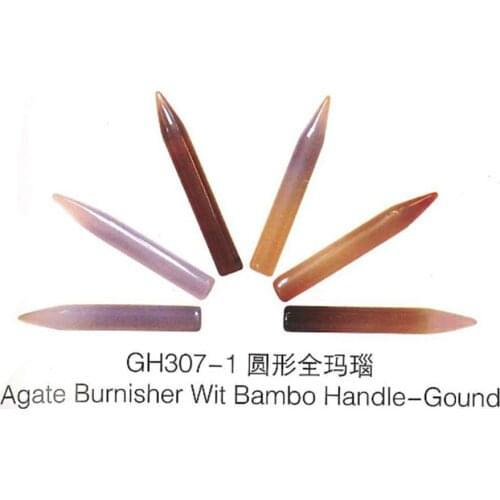 Polishing Agate Burnisher for Gold and Silver Jewellery 6pcs one set