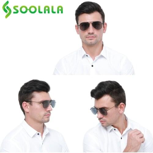 SOOLALA 2020 New Mens Sunglasses Reading Glasses Women Metal Reading Sun Glasses Presbyopia Eyeglasses +1.0 1.5 2.0 2.5 3.0 3.5