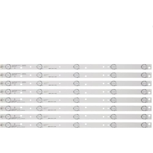 8pcs x 50 inch LED Backlight Strip 5 Lamp for 50"TV D50-F2000 JS-D-JP5020-A51EC JS-D-JP5020-B51EC E-50F2000