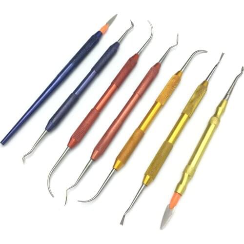 1pcs Dentist Sculpture Knife Wax Carving Tools Spatula Blade Dental Lab Tools