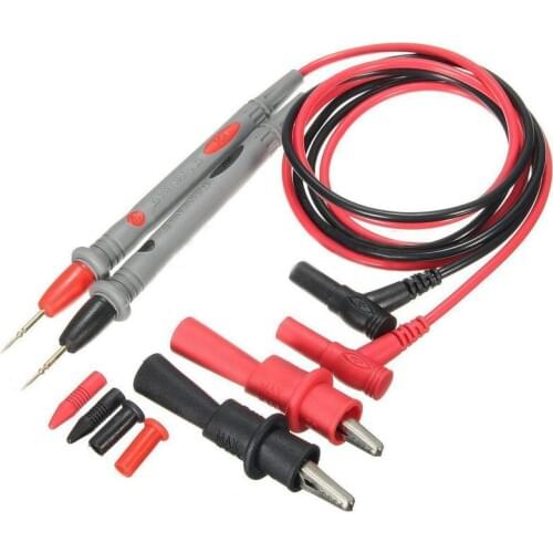 1000V 20A Probe Test Lead + Alligator Clips Clamp Cable Wire Test For Multi Meter Tester Digital Multimeter IC Pins Mayitr