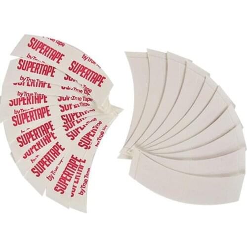 36pcs/Lot Super Tape Waterproof Lace Wig Tape Double Sided Adhesive Tape Strips For Toupees/Lace Wig