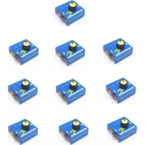 5/10 pcs Multi Servo Tester 3CH ECS Consistency Speed Controler Power Channel CCPM Meter Master Checker RC Dron Helicopter Parts