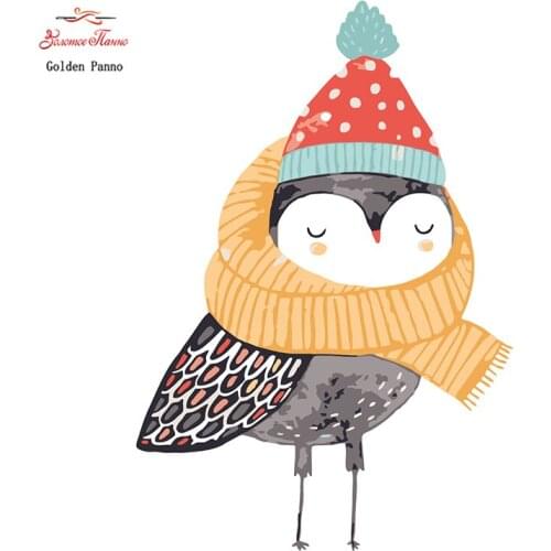 Golden panno,5D,diy diamond embroidery,Full,square,Diamond Painting,Cross Stitch,3D,diamond,Mosaic,Christmas,Winter birds 1009