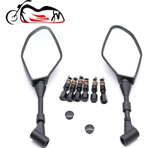 E9 Certification For YAMAHA XJR1300 XJR1200 XJ6 FZ-1N FZ6 FZ8 FZ-07 FZ-09 FZ-10 Motorcycle Accessories Side Rearview Mirrors