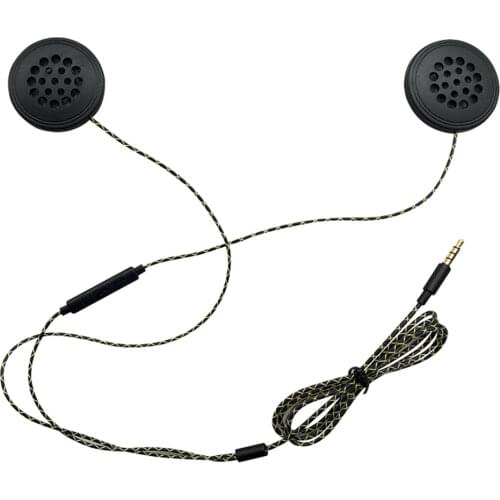 Motorcycle Helmet Headset Speakers Earphone Motorbike Moto Headphone for MP3/MP4/CD/Radio GPS Cellphone Mobilephone Phone