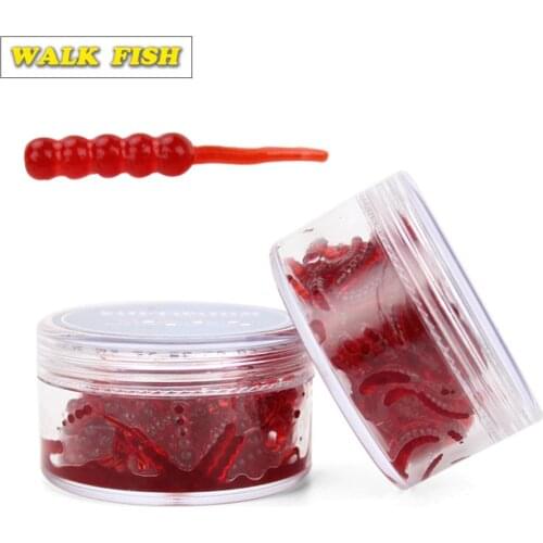 Walk Fish Fishing soft Lures Jig Trout Worm Soft Baits Artificial Sea Worms Earthworm Fishing Soft Lures Wobblers