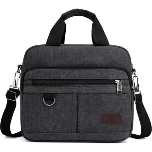 Canvas Mens Shoulder Bag Vintage Crossbody Messenger Bags Casual Business Male Travel Bags Fashion Women Big Capacity Handbags