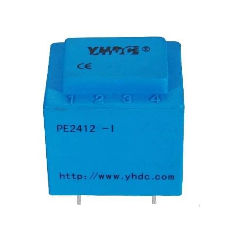 YHDC PE2412-I Power 0.5VA Input 110V Output 2*18V Encapsulated Transformer PCB Welding Transformer
