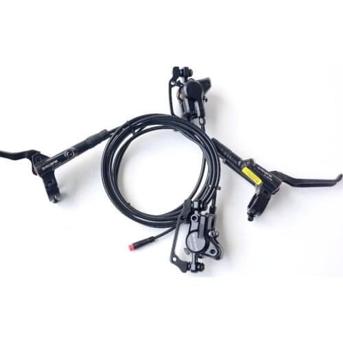 GUSTAVO E-bicycle left brake MTB Hydraulic Disc Cut Off Power Brake 2 PIN Lithium electric folding car Brake XOD Bafang Brake