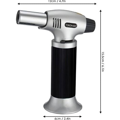 Light Weight Refillable Butane Micro Torch Cooking Baking BBQ Soldering Tool Kitchen Outdoor Camping Use