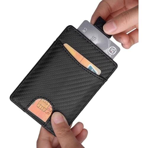 Fashion Men Lichee Pattern Bank Card Package Coin Bag Card Holder Travel Leather Men Wallets Women Credit Card Holder Cover Case
