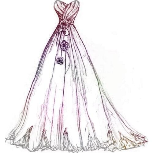 PANFELOU Bud silk lace wedding Scrapbooking DIY Embossing Valentines Day card paper dies cutting die stencils punch Metal