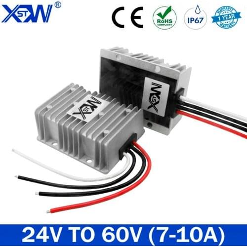 Newest DC to DC Step Up Converter 24V to 60V Booster 7A 10A 420W 600W Power Supply Boost Module For Car LED Support Dropship