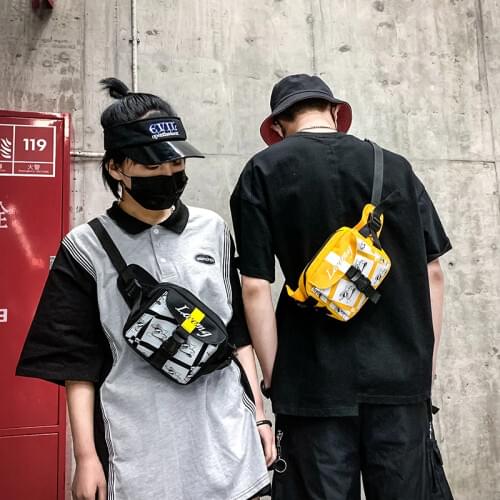 Oxford Waist Bag Unisex Zipper Chest Bag Street Sport Casual Fanny Pack Girl Boy Waist Belt Bags Fashion Phone Waist Pack 2019