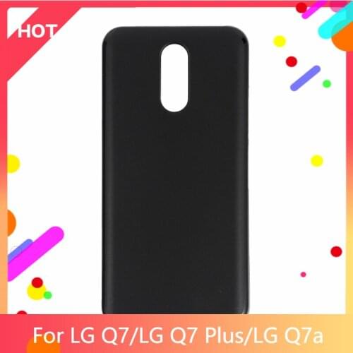 Q7 Case Matte Soft Silicone TPU Back Cover For LG Q7 Plus LG Q7a Phone Case Slim shockproof
