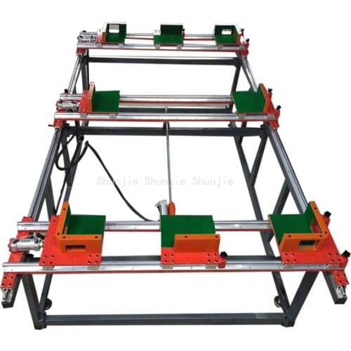 Factory direct sale pneumatic door and window frame assembly workbench