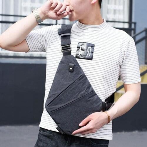 SAFEBET Brand High Quality Unisex Anti-Theft For Men Shoulder Bag Handbag Hidden Breast Package For Mens