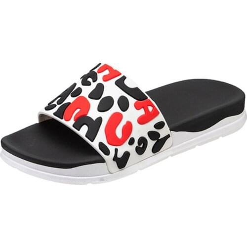 Women Thick Platform Slippers Summer Beach Eva Soft Sole Slide Sandals Leisure Men Ladies Indoor Bathroom Anti-slip Shoes