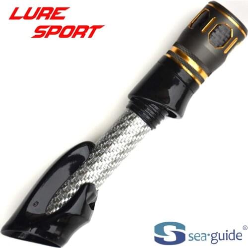 SEAGUIDE 2pcs PBSMS Spinning Reel Seat SL Nut Rod Building Component Reel Seat Repair DIY Accessory