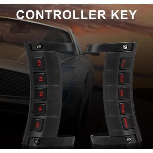 Button Remote Control Luminous Edition Universal Square Control Steering Wheel Controller Wireless Stereo DVD GPS Navigation