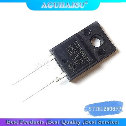 1PCS STTH12R06FP STTH12R06 TO-220F 12A600V LCD TV tube