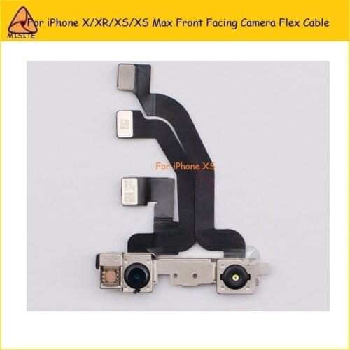 10Pcs Tested Original Front Camera Flex Cable For iPhone X XS Max XR XSMax XSM XS Face Small Little Camera With Ribbon Assembly