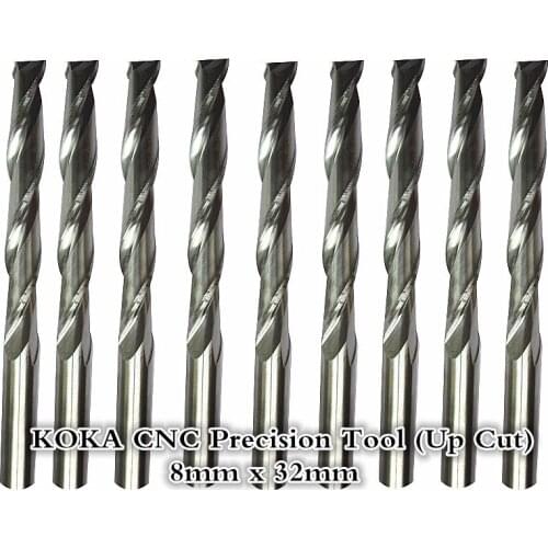 8mm*32mm,Freeshipping,CNC wood tools,carbide End Mill,woodworking insert router bit,Tungsten milling ,MDF,PVC,Acrylic,Wood tools