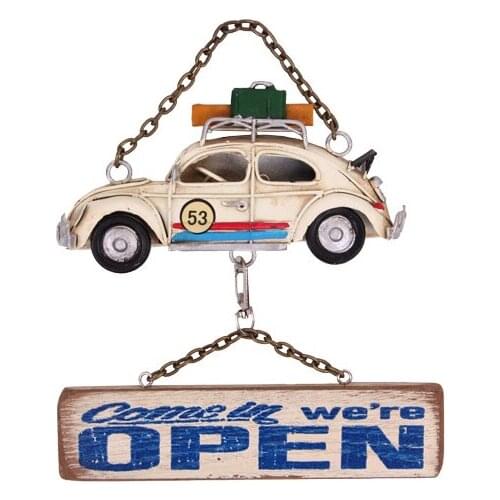Decorative Metal Open Lettering Car Decorated - Cafe, Restaurant, Hotel Door Wall Lettering Gift, Trinket Quality Material